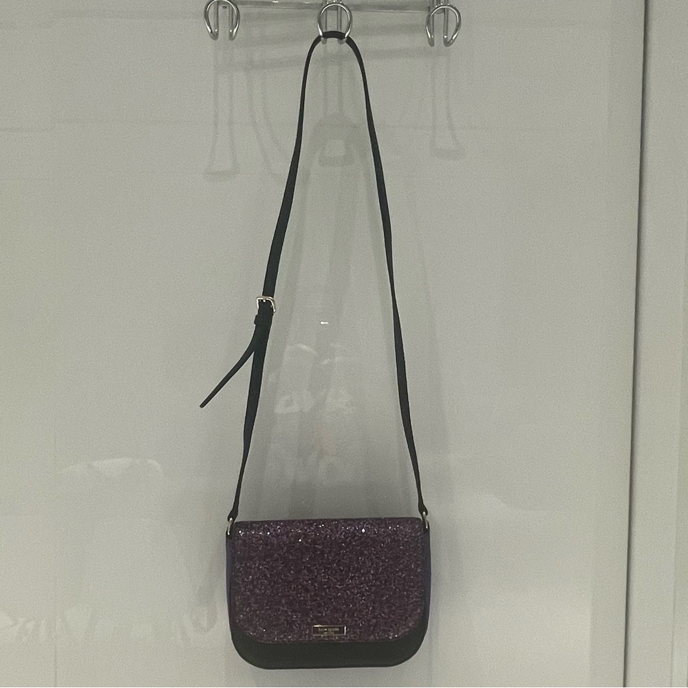 Kate Spade New York Laurel way Glitter Carsen Crossbody Bag - Picture 4 of 15